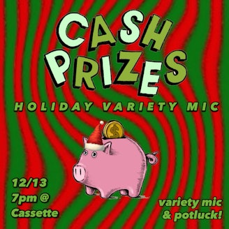 CASH PRIZES HOLIDAY VARIETY MIC 1